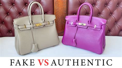 hermes birkin bag real vs fake